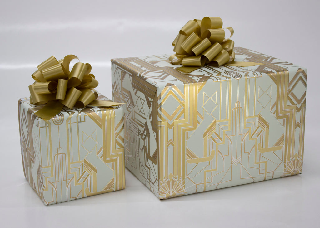 Silver Wrapping Paper at
