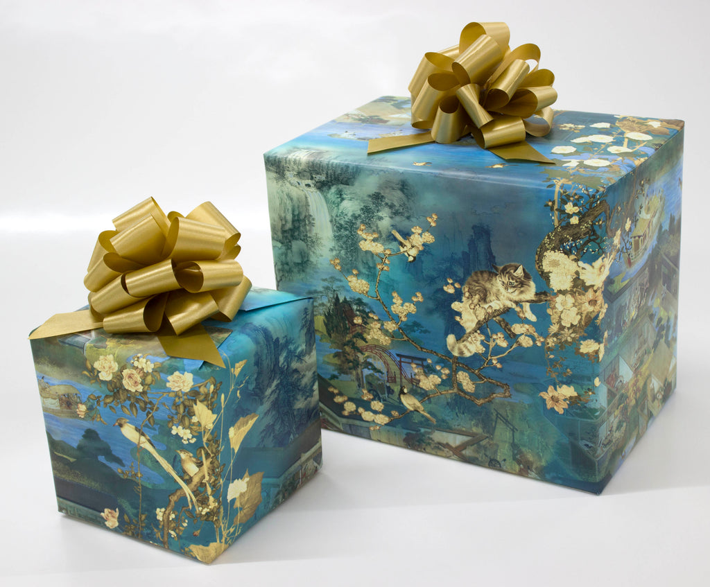 Japanese Blue Wrapping Paper